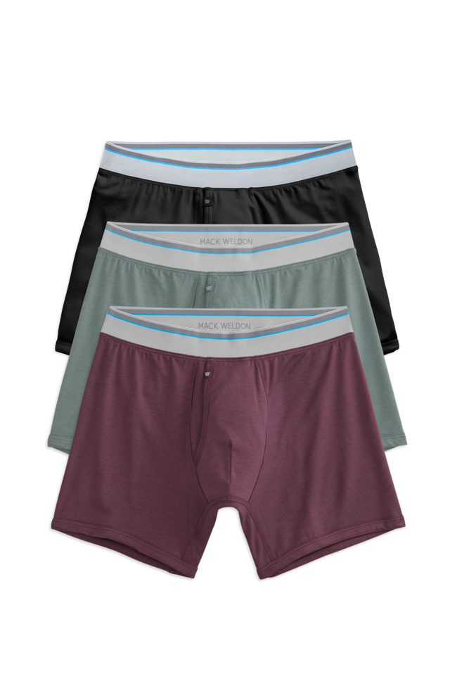 3-Pack 18-Hour Jersey Boxer Briefs