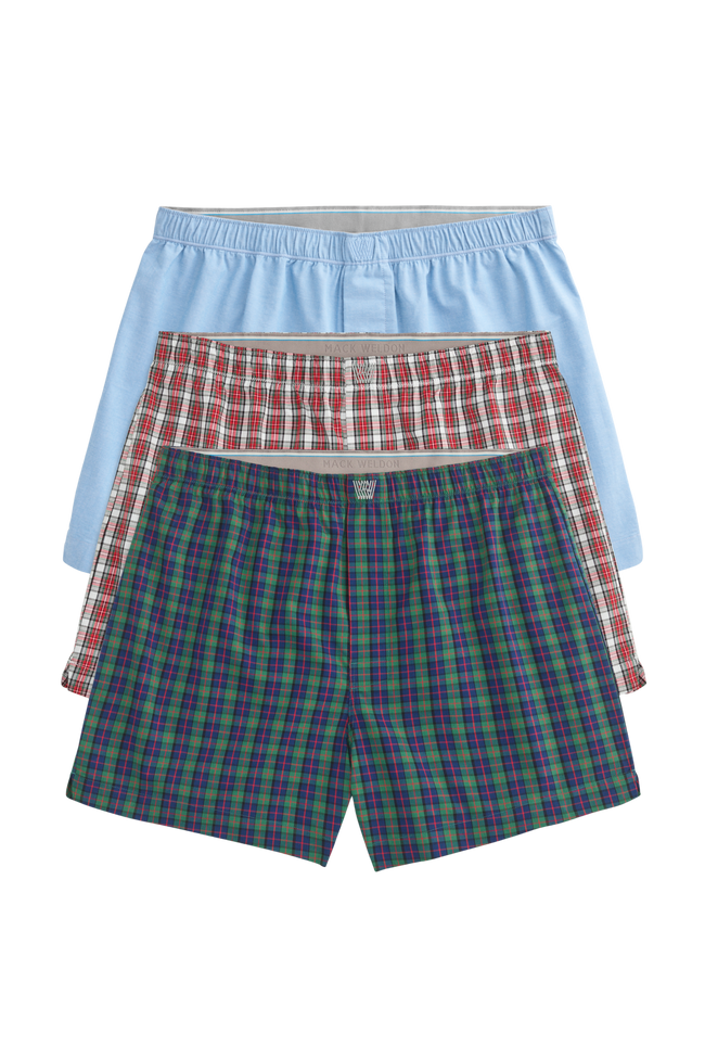 3-Pack 24/7 Woven Boxers