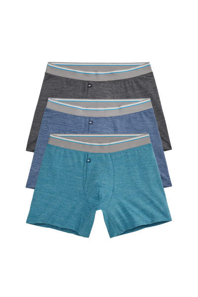 3-Pack AIRKNITˣ Boxer Briefs - With Fly