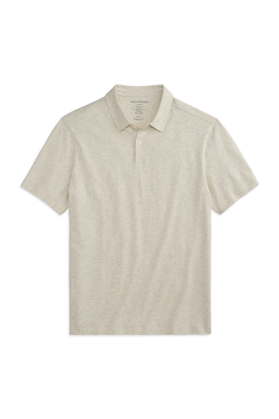 Linen Jersey Polo