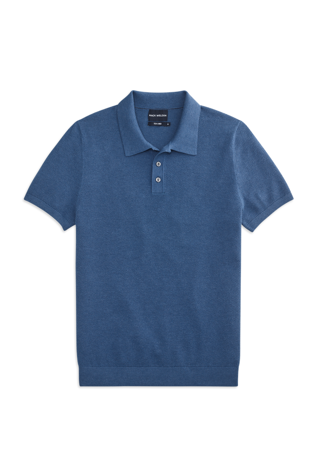 Tech Linen Sweater Polo