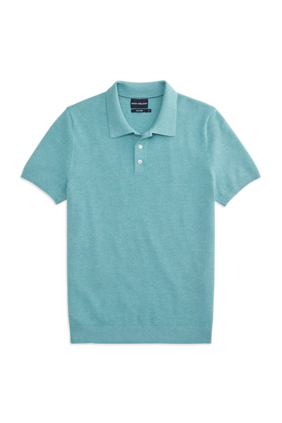 Tech Linen Sweater Polo