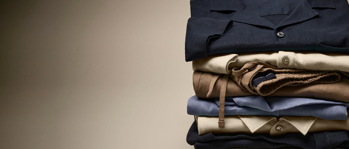 Stack of new summer travel products