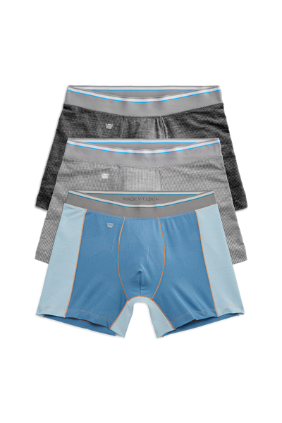 3 pack Airknitx Boxer Brief in Crystal Clear