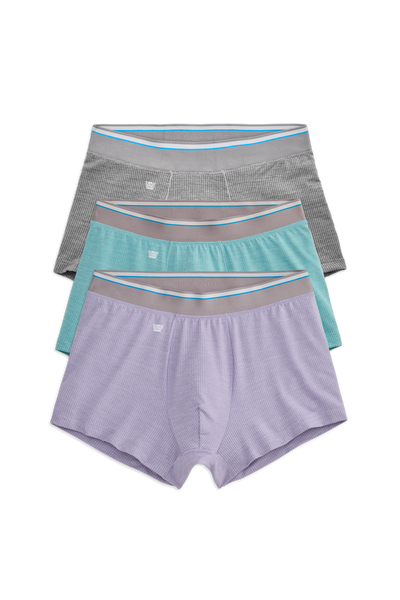 Front view of 3 pack Airknitx Trunk in Summer Vacation