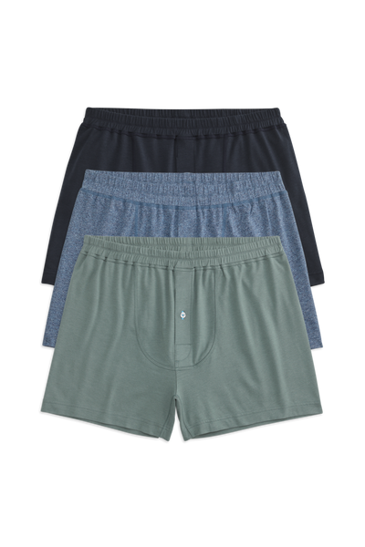 3-Pack 18-Hour Jersey Knit Boxers