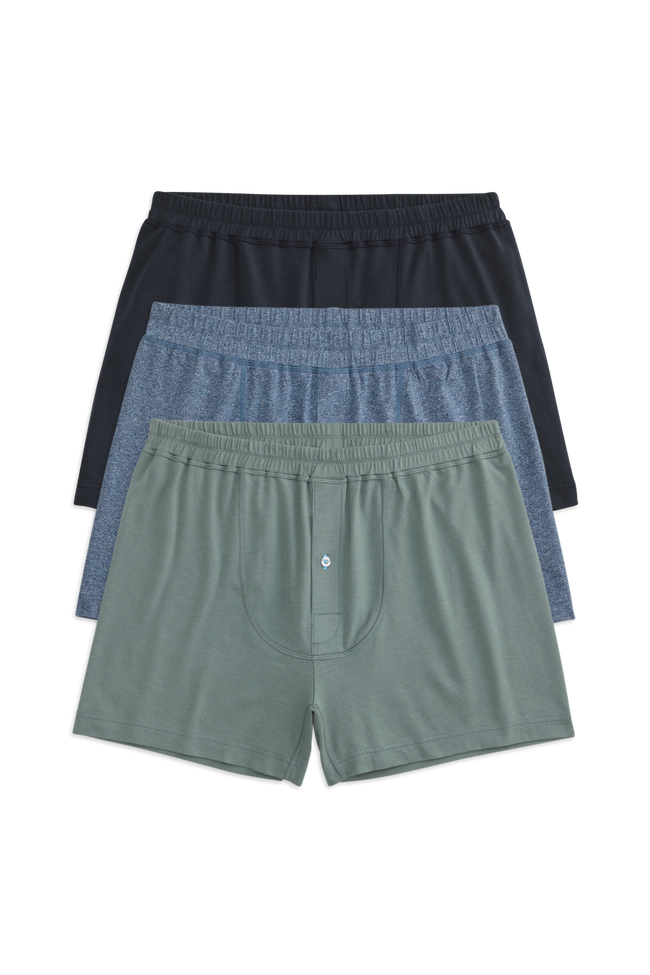 3-Pack 18-Hour Jersey Knit Boxers