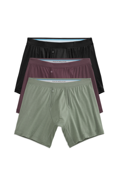 3-Pack SILVER HD Boxer Briefs