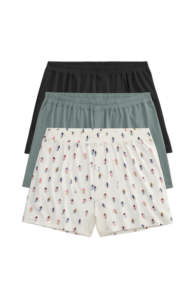 3-Pack 18-Hour Jersey Knit Boxers