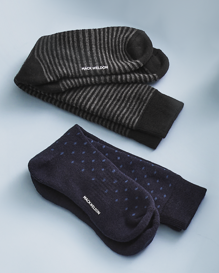 Laydowns of Tech Merino Extended Crew Socks