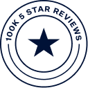 100k 5-Star Reviews