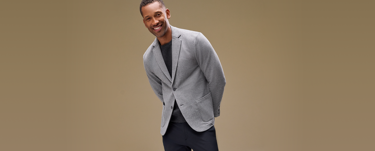 man wearing a ACE Blazer