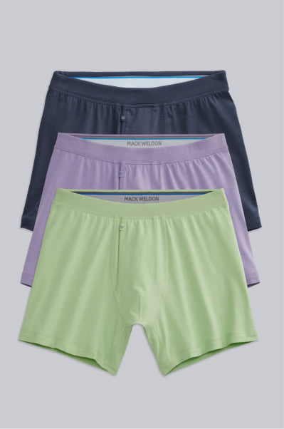 3-Pack SILVER Boxer Briefs
