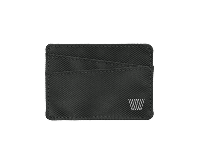 Carbon | Front view of Nova Card Case in Carbon