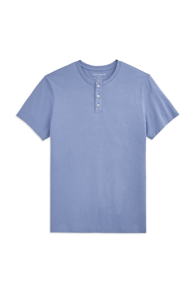 Pima Short Sleeve Henley