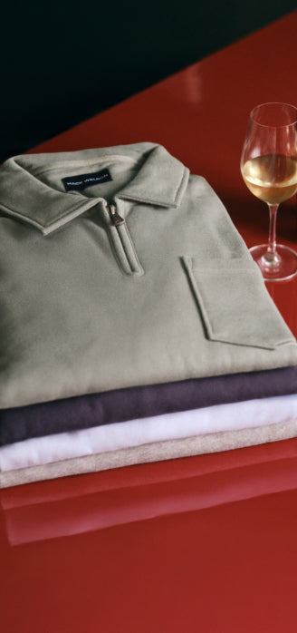 Stacked up apparel from Vintage French Terry Collection