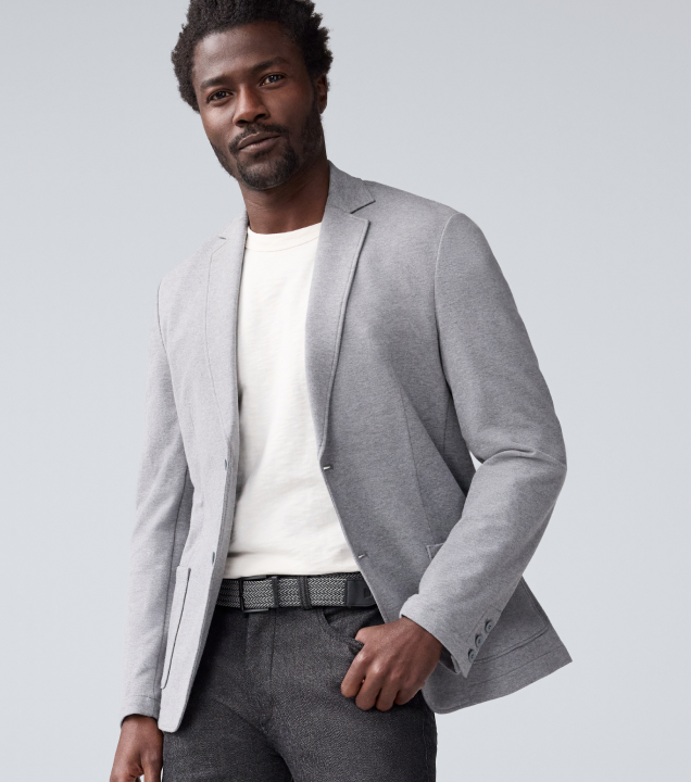 Guy wearing ACE Blazer