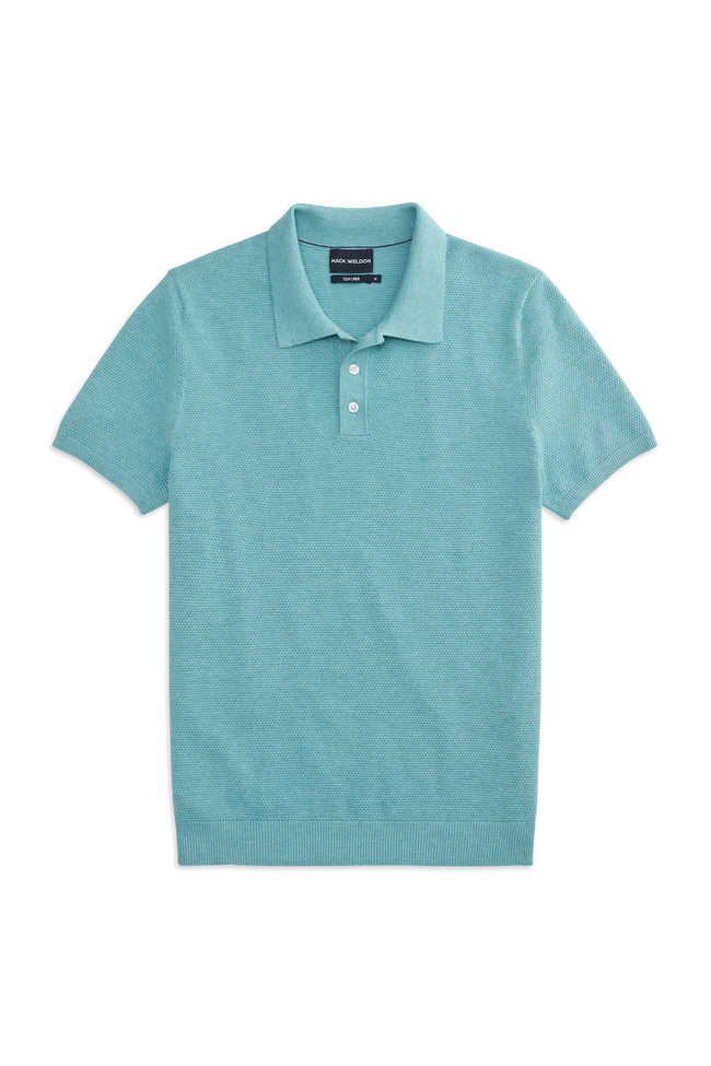 Tech Linen Sweater Polo