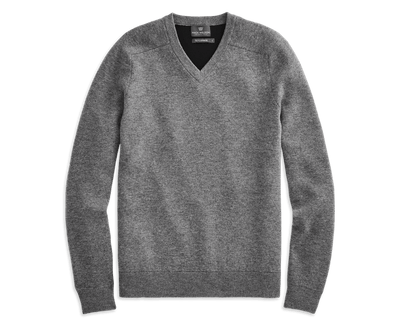 Tech Cashmere V-Neck Sweater