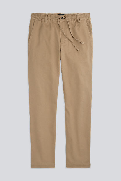Stretch Twill Drawstring Chino