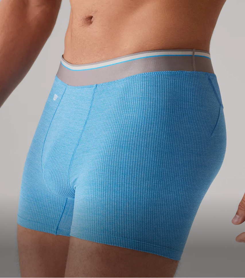 Man wearing AIRKNITx Boxer Briefs
